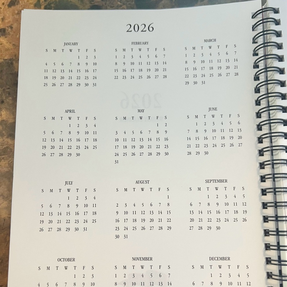 Brand New A Little Wicked Goes A Long Way 2026 Weekly Planner - Picture 8 of 8